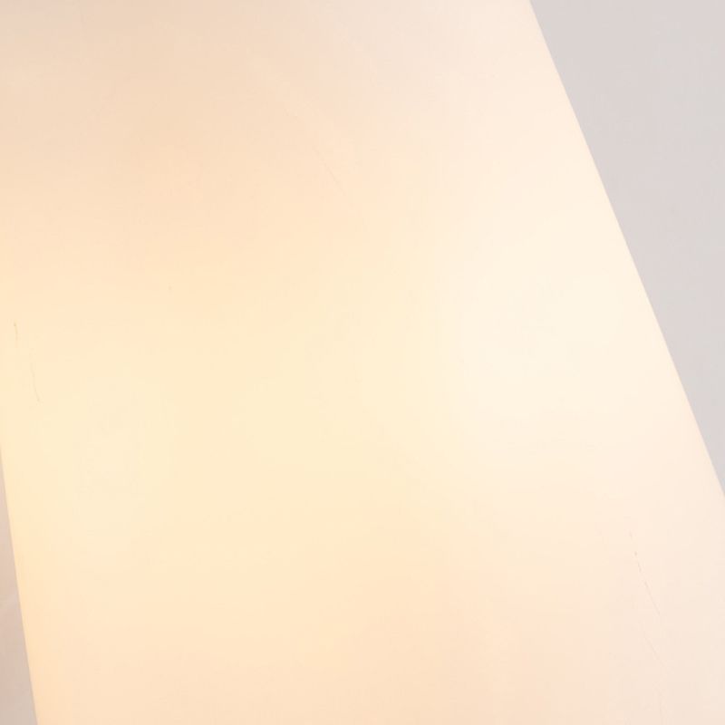 Modern Metal Wall Sconce Minimalist Wall Light with Glass Shade