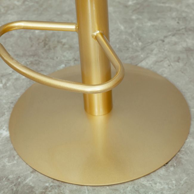 Indoor 1/2/3 Pieces Bar Table Set with Storage Glam Oval Table and Stools