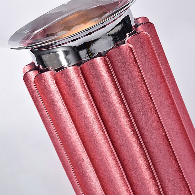 Contemporary Simple Nightstand Lamps Glass Shade Table Lamp for Bedroom Living Room