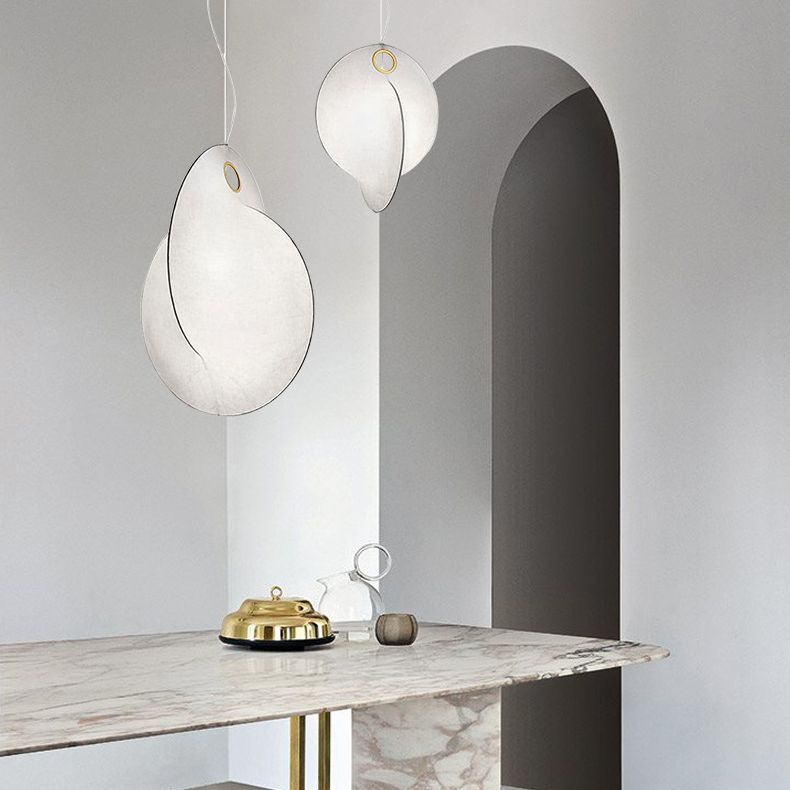 LUXE LUXE LUXE LUXE PENDANT SIGNER LUMINE WRRIGHE FER LAMPE PROSIBLE INDOOR AVEC SILK OBRE