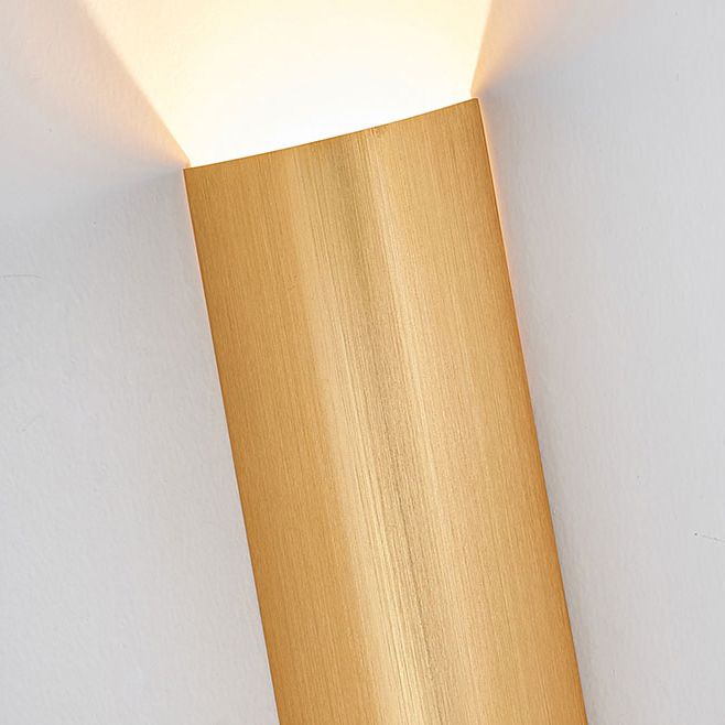 Luz de pared de triángulo de metal lámpara de pared de estilo LED simple iluminación de apliques de pared para sala de estar