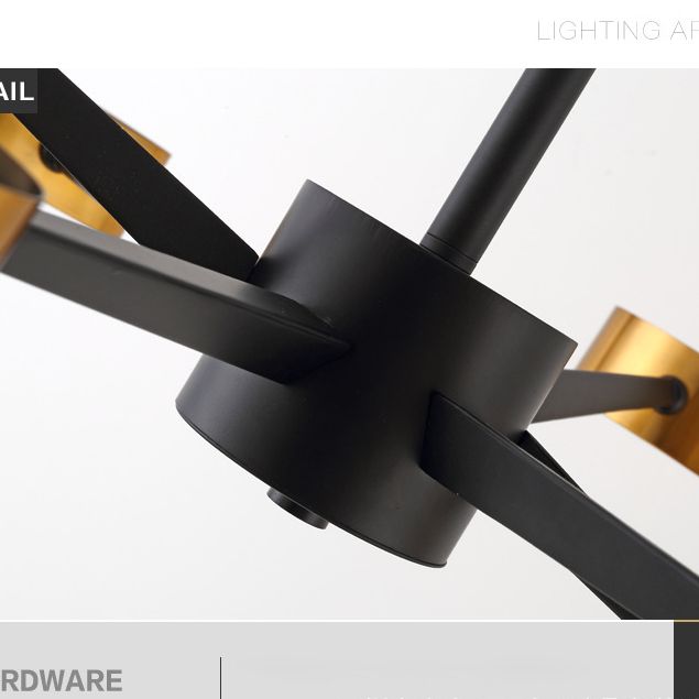 Post-Modern Metal Hanging Chandelier Light Triangular Ceiling Chandelier in Gold for Living Room