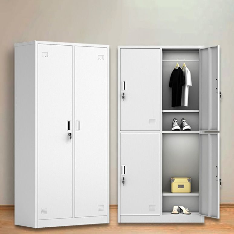 Hinged Door Storage Cabinet for Home Contemporary Metal Cabinet