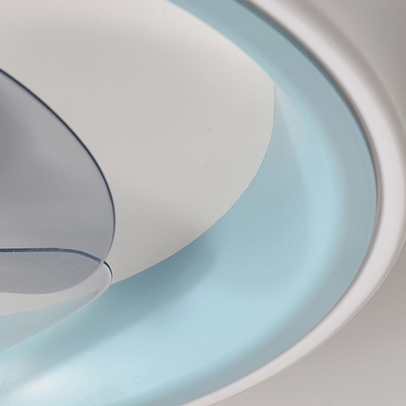 2 Light Ceiling Fan Lighting Modern Style Metal Ceiling Fan Lighting for Living Room