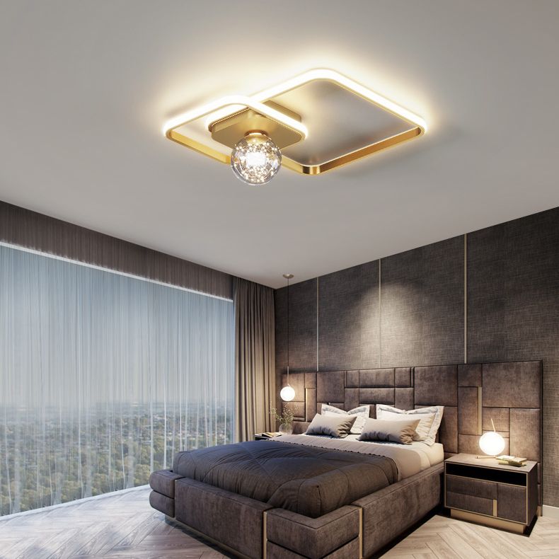 Lampe LED encastrée moderne, barre lumineuse créative pour chambre à coucher, Style moderne