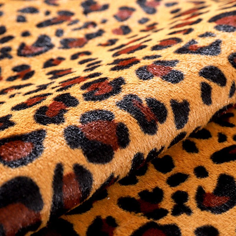 Novelty Shape Animal Skin Rug Multi-Color Creative Carpet Polypropylene Non-Slip Backing Area Rug for Bedroom