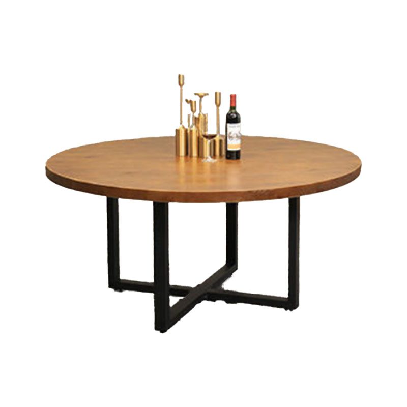 Modern 1/5/7 Pieces Dining Set Round Pine Wood Dining Table for Dining Room Kitchen