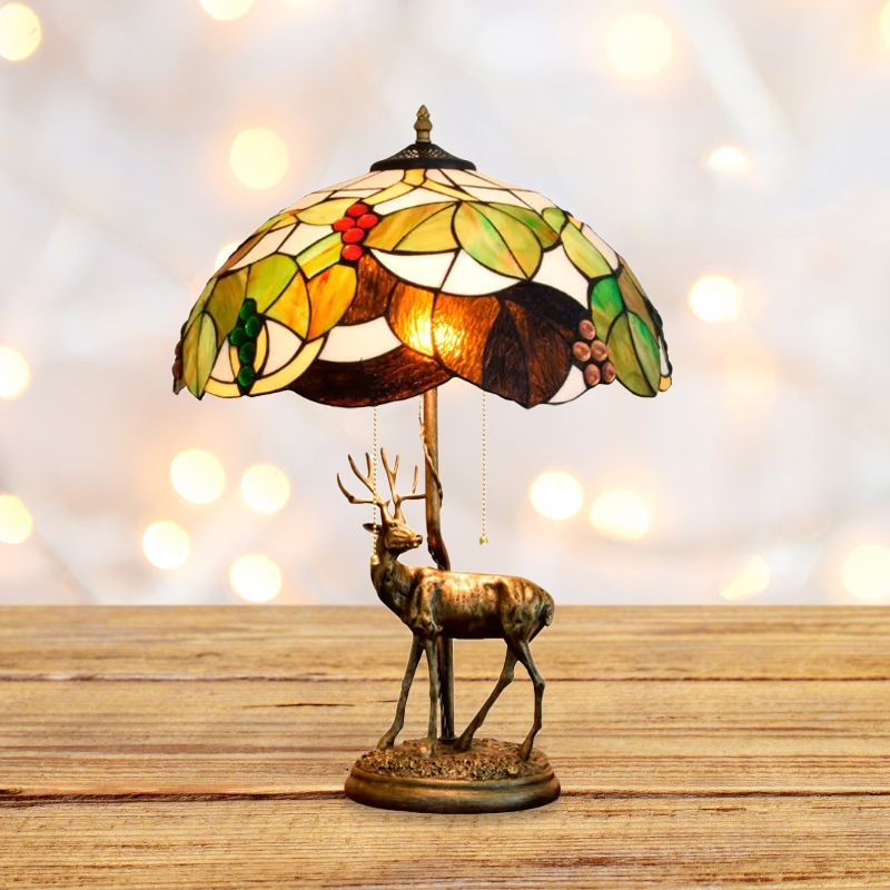 Grapes de chevet de table de chevet de chaîne de traction à 2 bulb