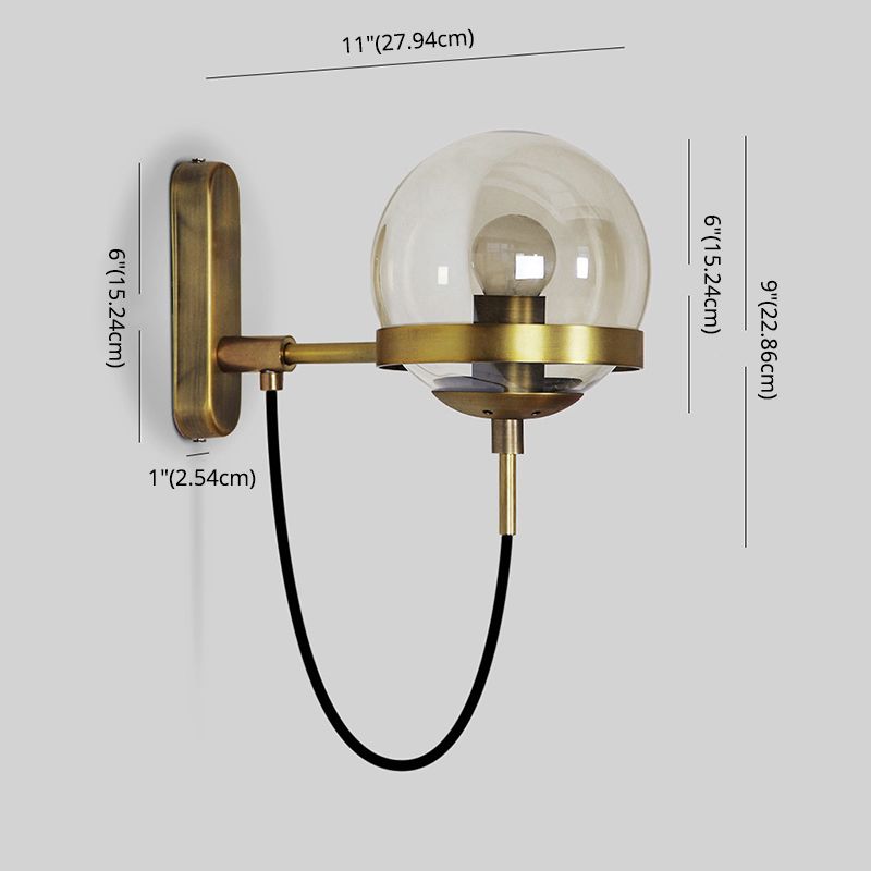 Moderne transparante glazen wandwand Slaapkamer Studiezaal Leesverlichting leesverlichting