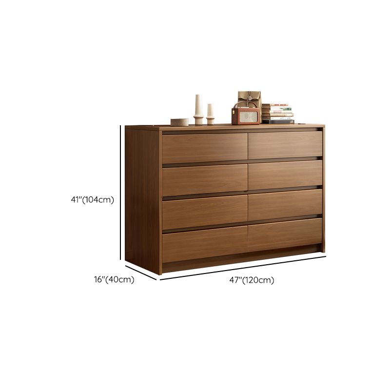 Wooden Dresser Contemporary Storage Chest Dresser with Drawers
