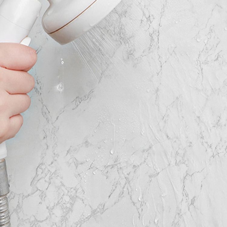 Modern Backsplash Wall Tile PVC Rectangular Self Adhesive Wallpaper for Bathroom