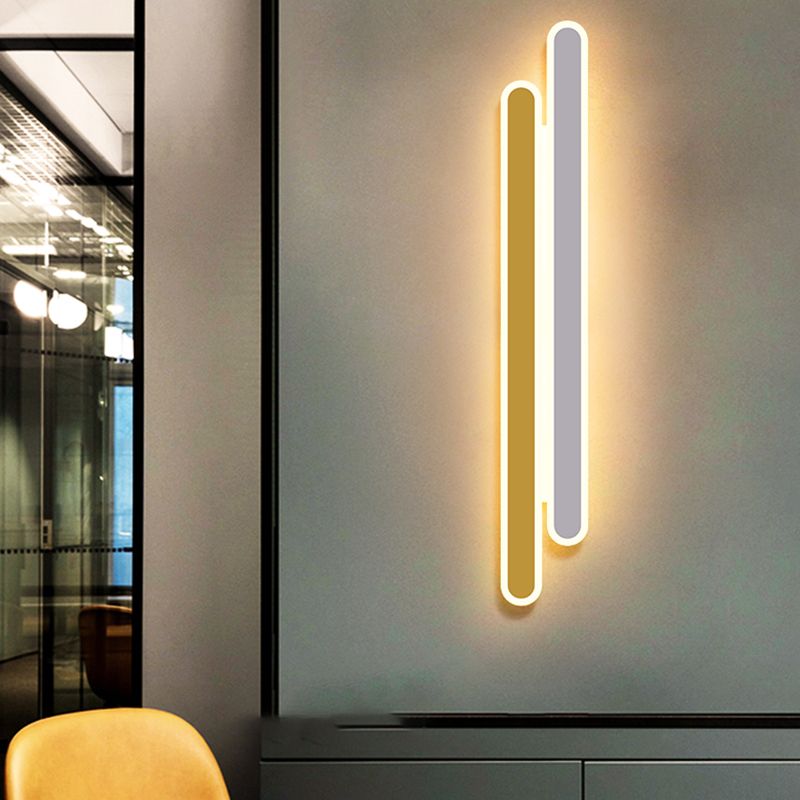 Modern Style Wall Mount Light LED Wall Sconce Light with Acrylic Shade for Bedroom