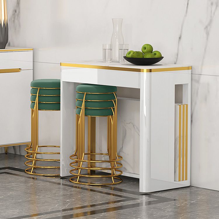 Tavolo da pranzo pieghevole 31.49''W per il rettangolo moderno medievale di ristorante con 5 gambe