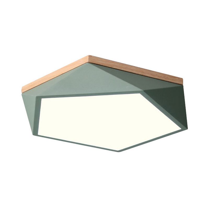 Pentagon inbouwverlichting moderne stijl metalen LED slaapkamer inbouw plafondlamp
