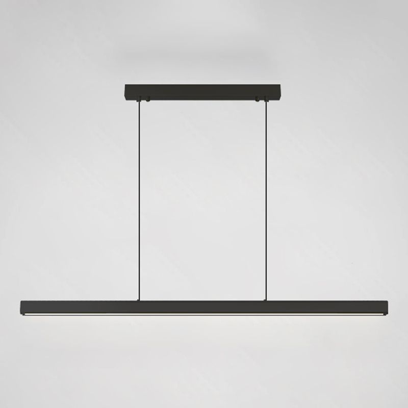 Iluminación de isla moderna luces colgantes acrílicas creativas para el comedor