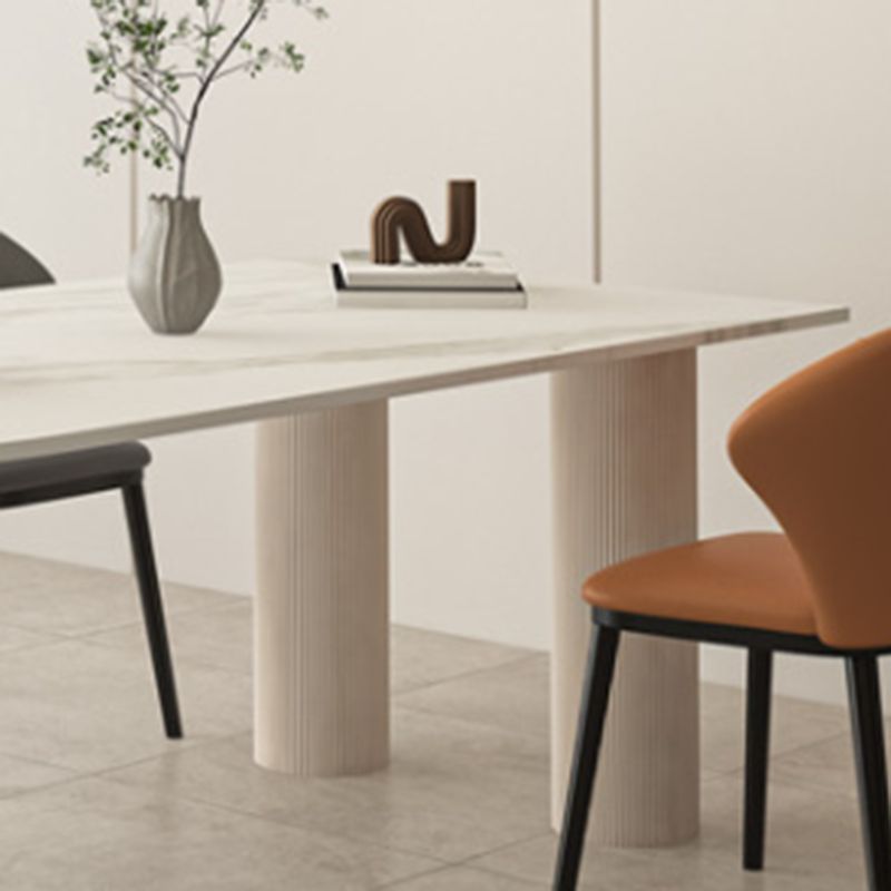 Modern Irregular Shape Table Sintered Stone Table with 3 Legs