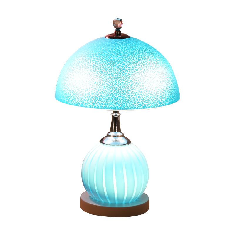 Runde Formglasetischlampe moderne 1 Leuchttischlampenleuchten