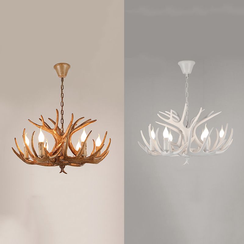 Chandelier Pendant Light Traditional Metal Candle-Style Chandelier Lighting Fixture