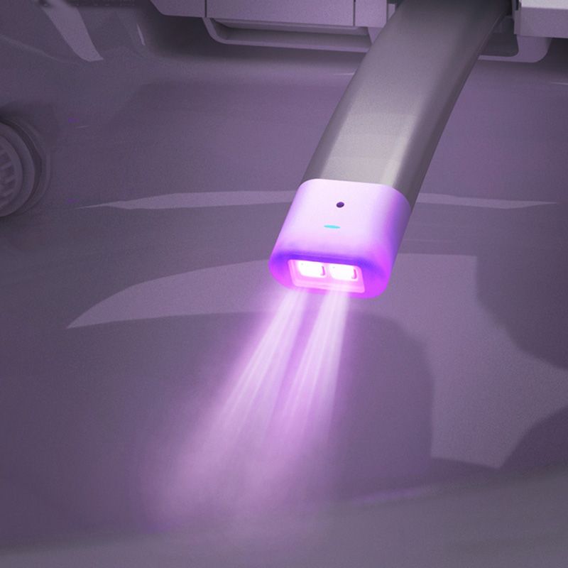 Contemporary White Elongated Floor Standing Bidet With Bidet And Seat