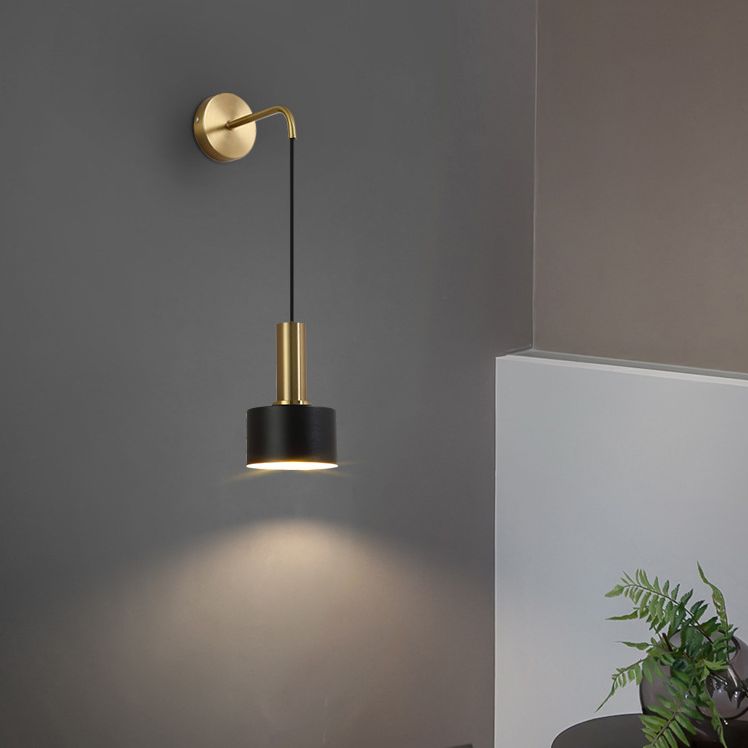 Postmoderne kleine wandlamp Metallic