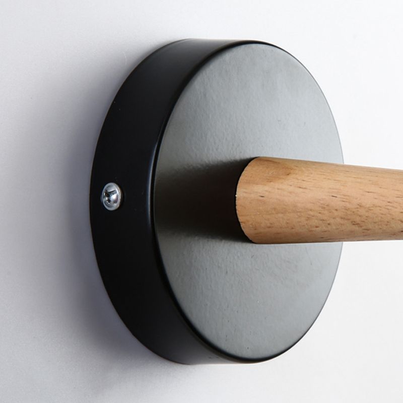 Iluminación geométrica de pared de pared estilo moderno metal 1 luz de pared de pared ligera