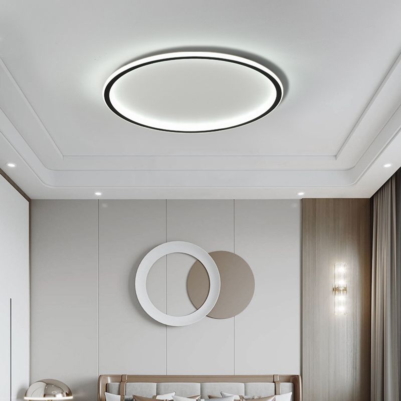 Nordic Creative Ultradünne LED-Lampe Unterputz-Deckenleuchte für Wohnzimmer