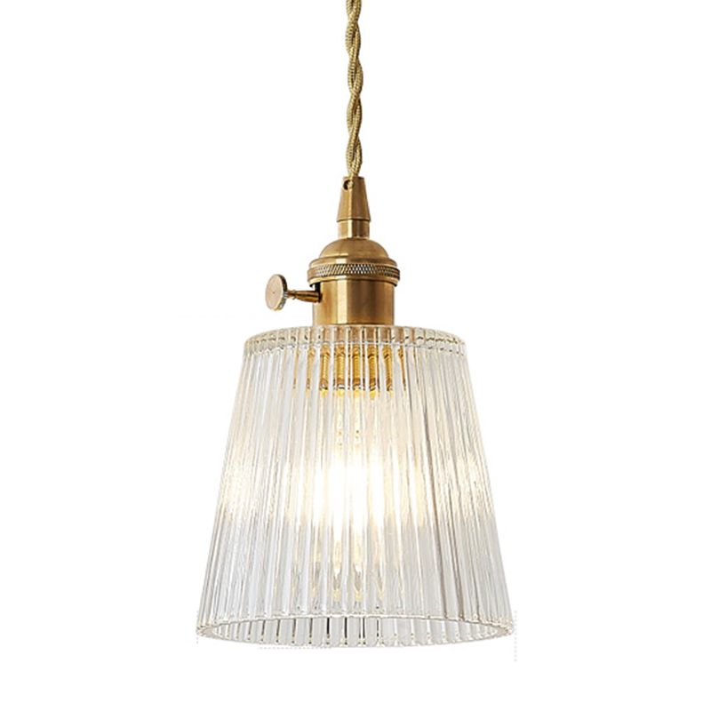 Modern Style Hanging Light Creative Glass Shade Pendant Lighting Fixture for Dining Room