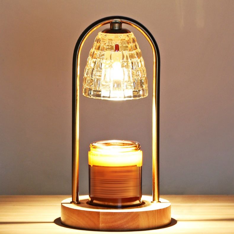 Postmodern 1-Light Table Lamp Dome Table Light for Bedroom (Decoration not included)