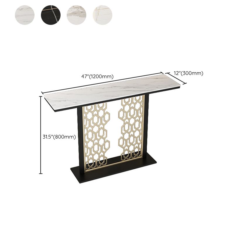 Contemporary Console Accent Table Scratch Resistant Console Sofa Table