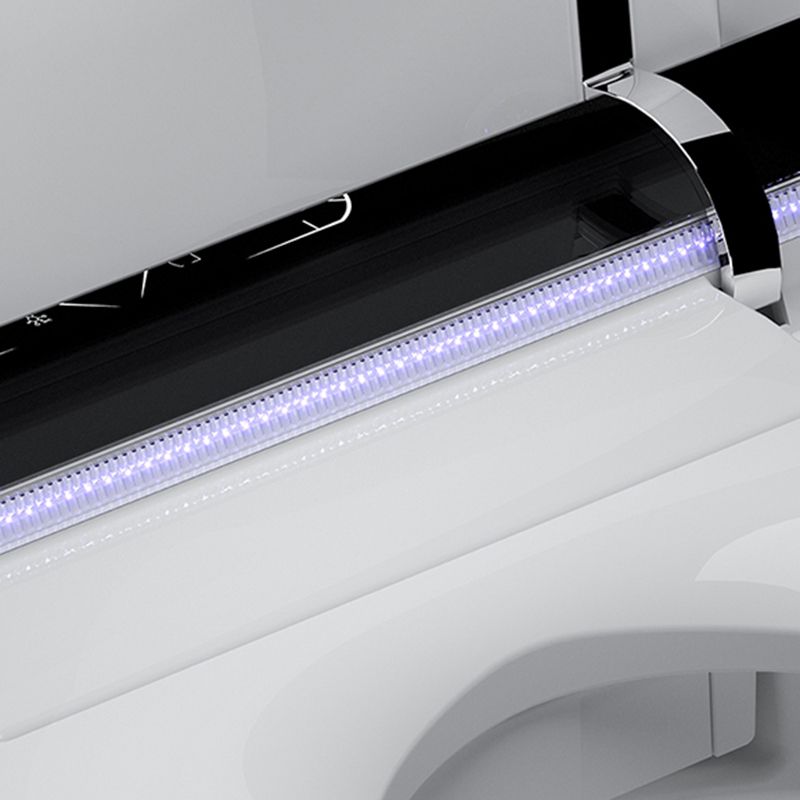 Contemporary Elongated Wall Hung Toilet Set with Heated Seat