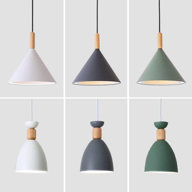 Multi-color Hanging Pendant Lights Contemporary Suspension Pendant for Bedroom