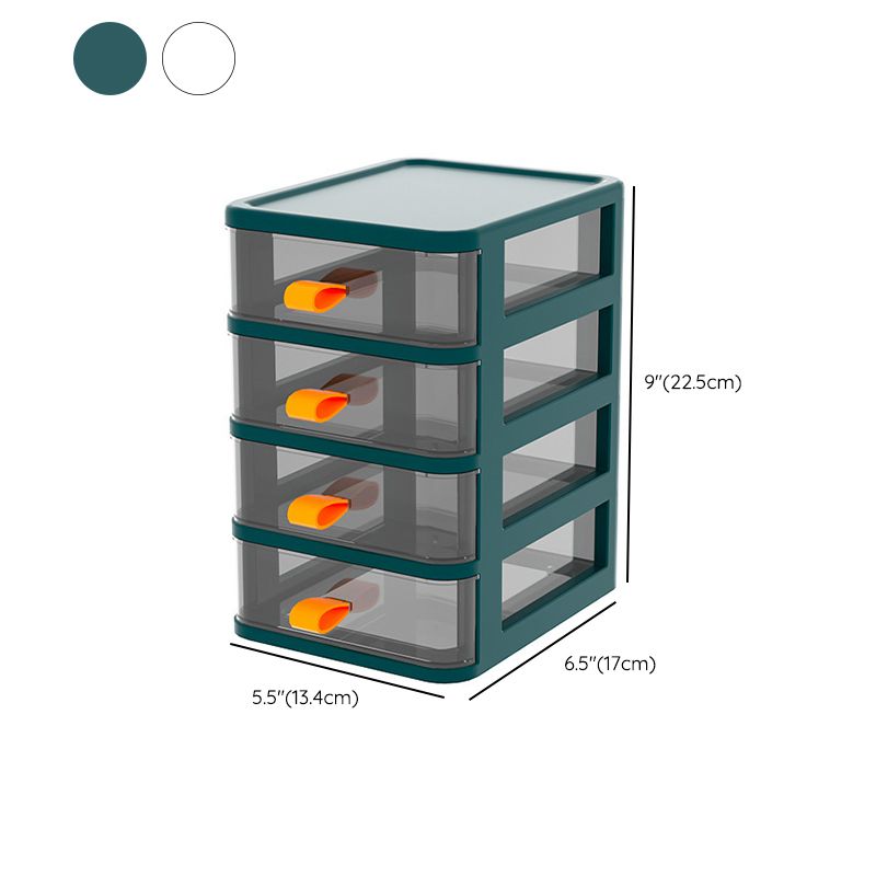 Contemporary Cabinet Acrylic Drawers Filing Cabinet for Home Office