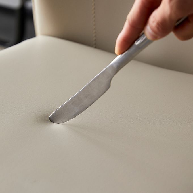 Contemporary Kitchen Wingback Side Chair Armless Dining Chairs