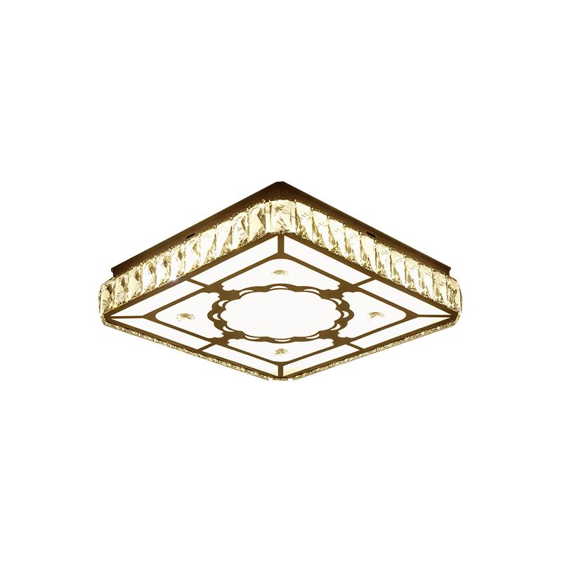 Techo de la sala de estar al cuadrado de la lámpara de descarga de la simplicidad del LED de la simplicidad del bloque