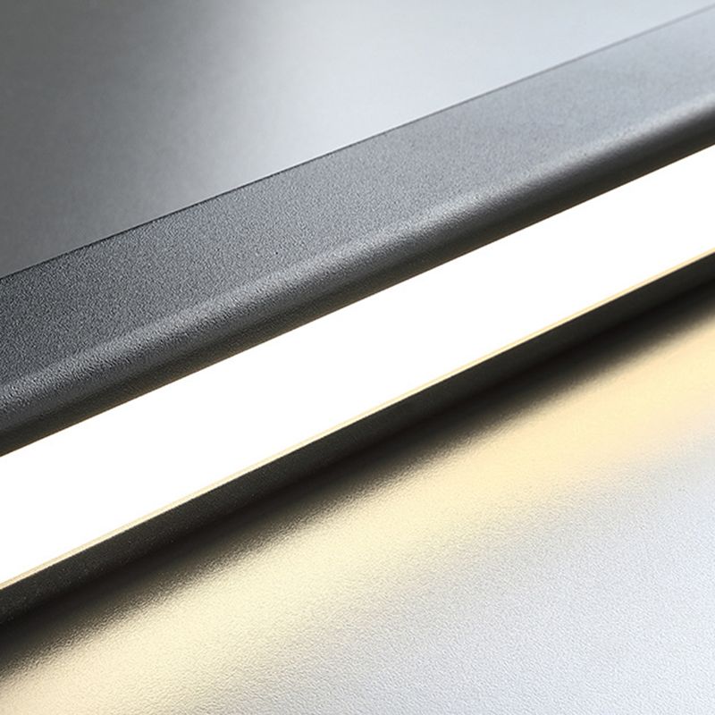 Modern Linear Hanging Island Light LED Hanging Lighting Fixture for Sitting Room