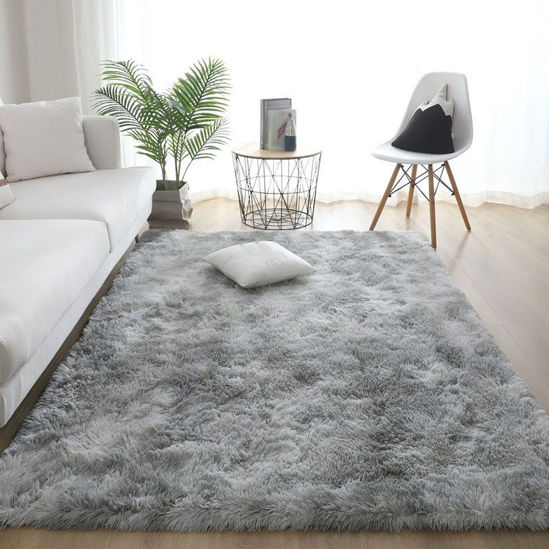 Moderner Wohnzimmer Teppich Trendy Krawatte Farbstoff Teppich Polyester Shag Teppich Nicht rutschfest