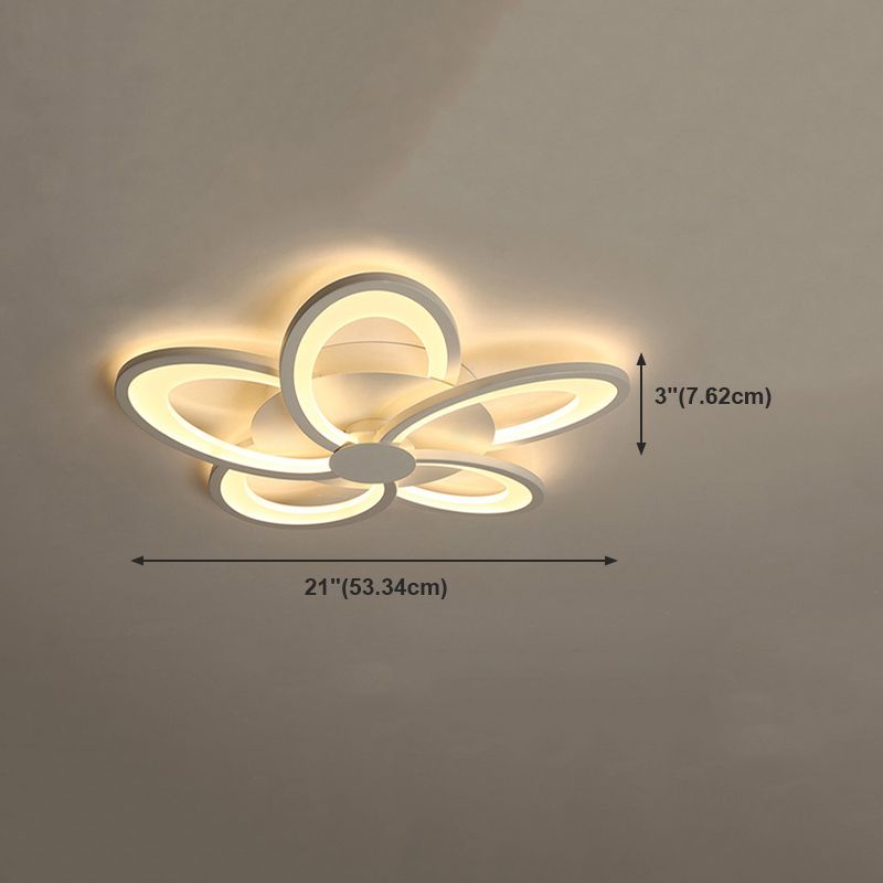 Plafonnier LED multi-lumières de Style moderne, luminaire décoratif d'intérieur, idéal pour un salon
