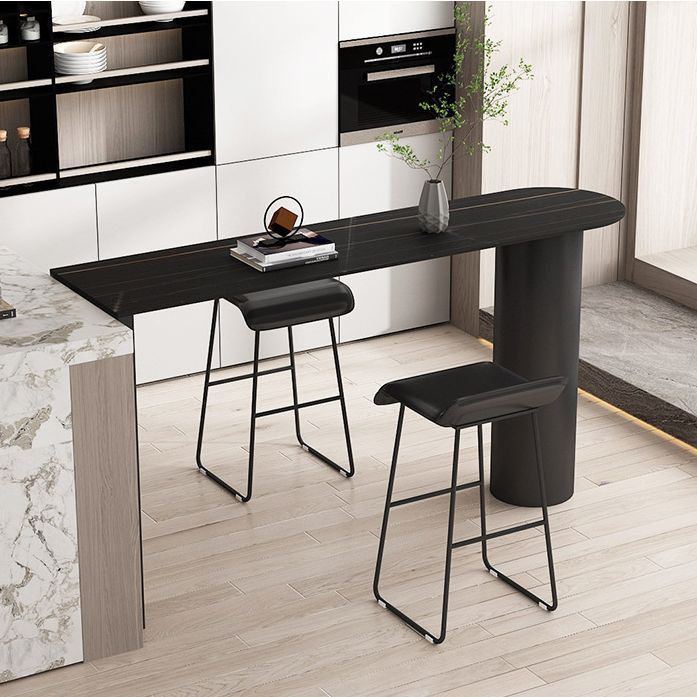 Modern Sintered Stone Bar Table Dining Table for Kitchen Living Room Coffee Room