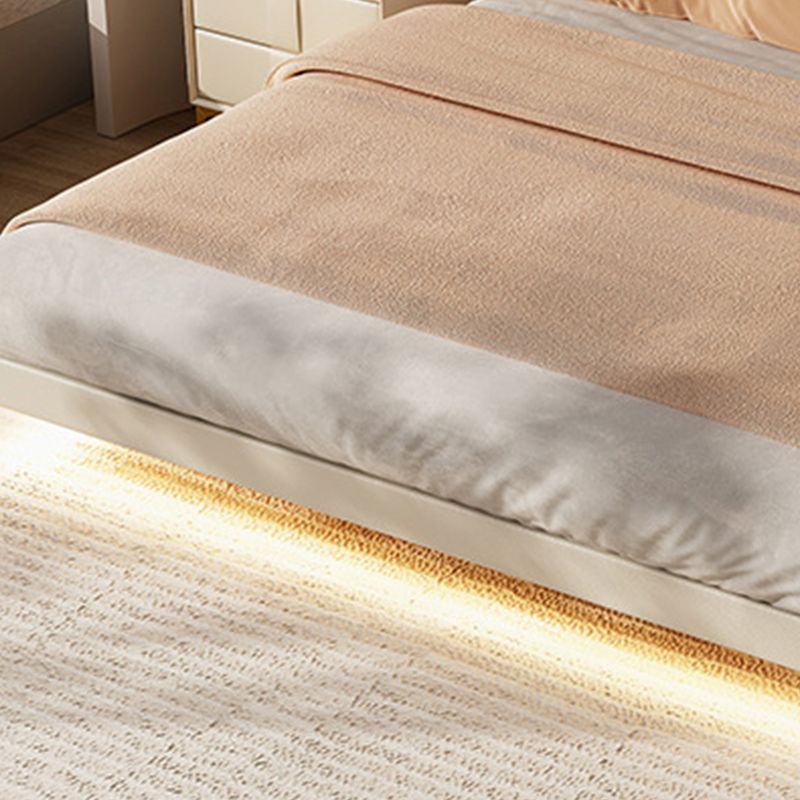 Solid Wood Platform Bed Frame Contemporary White Platform Bed