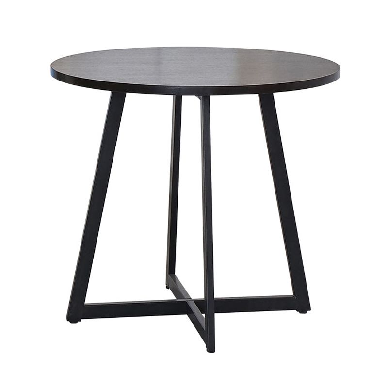 Metal Contemporary Dining Table Indoor Round Table for Kitchen