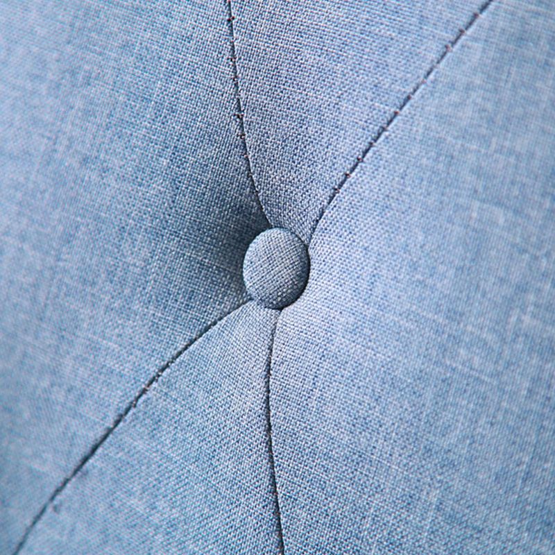 29.5"Wide Velvet/Cotton Blend Arm Chair with Basic Four Leg and Tufted Back