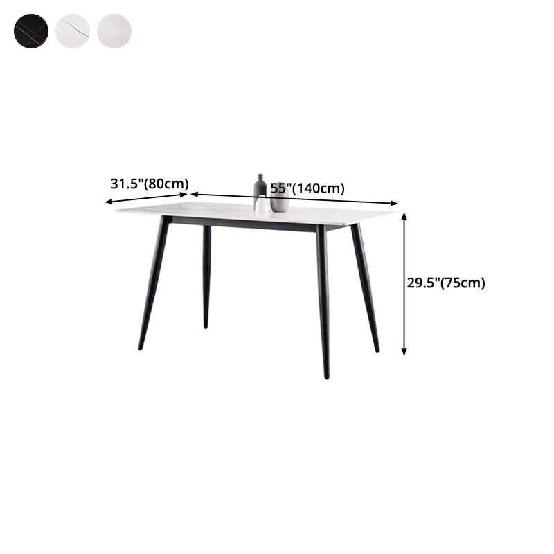 Rechthoek Stone Home Furniture Contemporary Style Dining Room Collection
