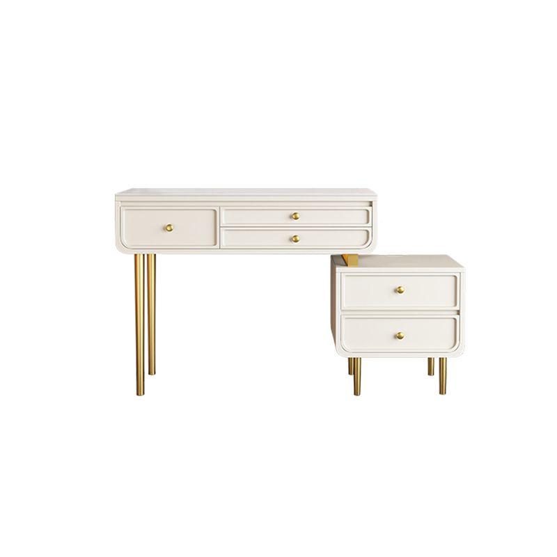 Luxurious Make-up Vanity 3/5 Drawers Stain Resistant Dresser