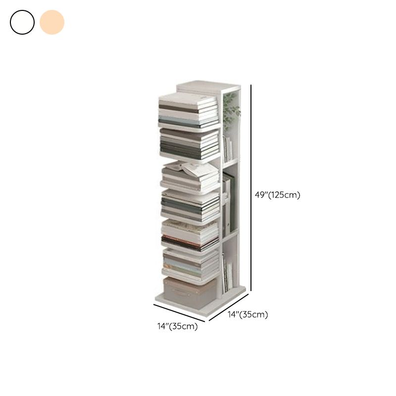 13" Wide Contemporary Shelf Closed Back Shelves Included Bookcase