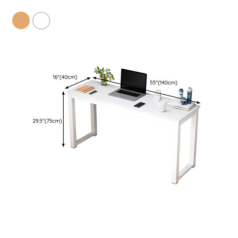 Modern Style Writing Desk Manufactured Wood Rectangle Office Desk