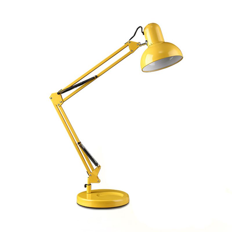 Dome Shade Task Desk Modernisme Style Metal 1 Hier Bandroom Lire Light in Green / Red