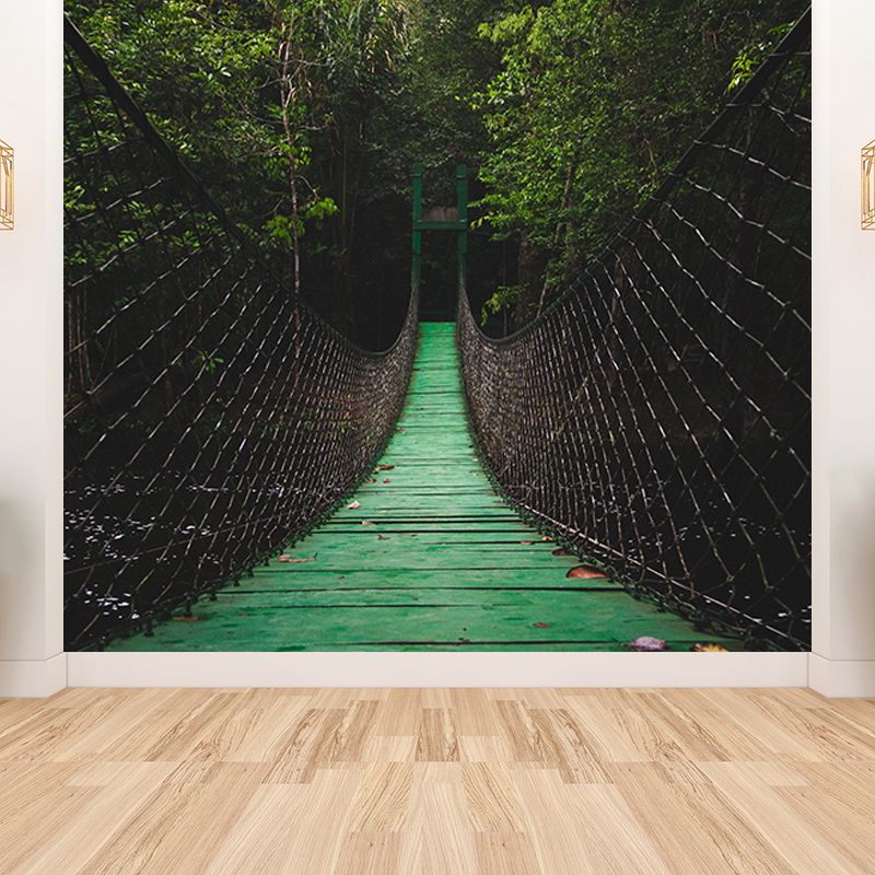 Space Extension Wall Mural Modern Style Mildew Resistant for Sleeping Room