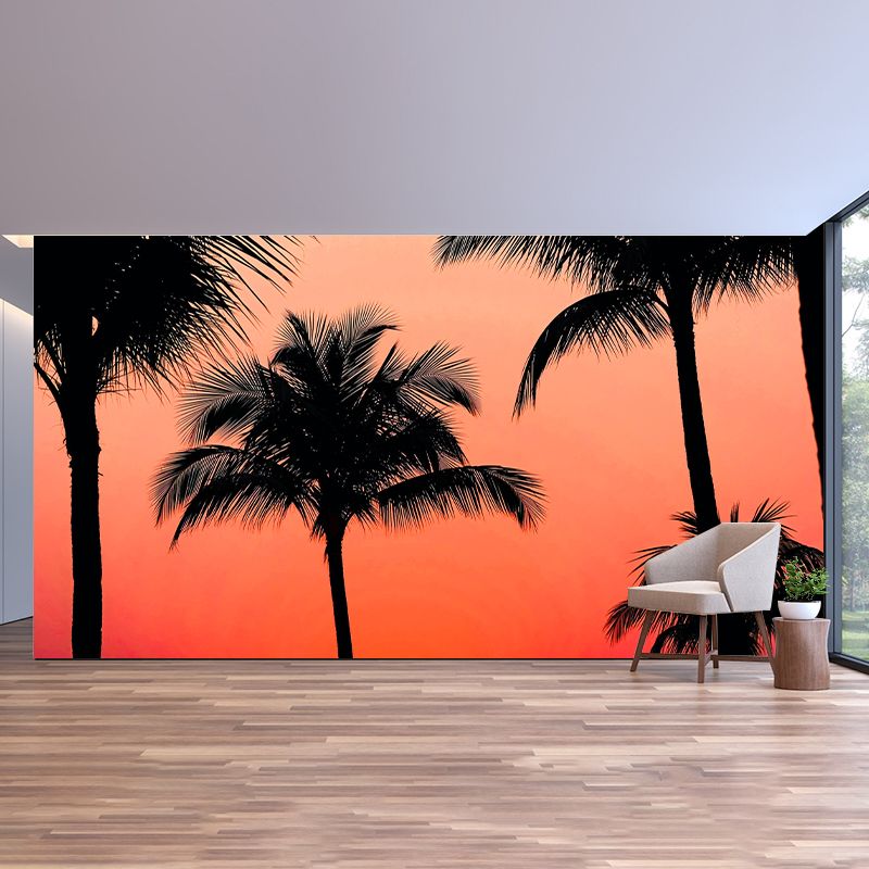 Customized Tropical Palm Mural Wallpaper Decorative Photography Wall Decor