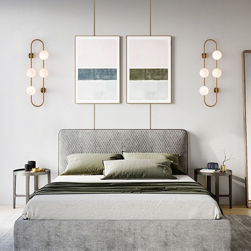 4 Light Unique Shape Wall Light Fixture Modern Wall Mounted Lighting for Living Room