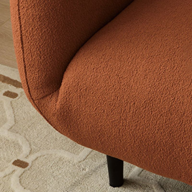 Wool Tuxedo Arm Sofa 31.49" Wide Modern Sofa for Living Room